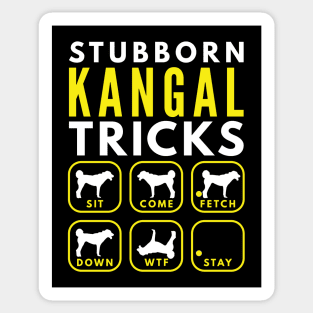 Stubborn Kangal Tricks - Dog Training Sticker